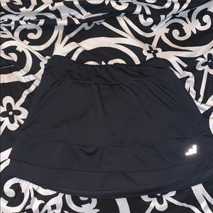 BCG black tennis skirt